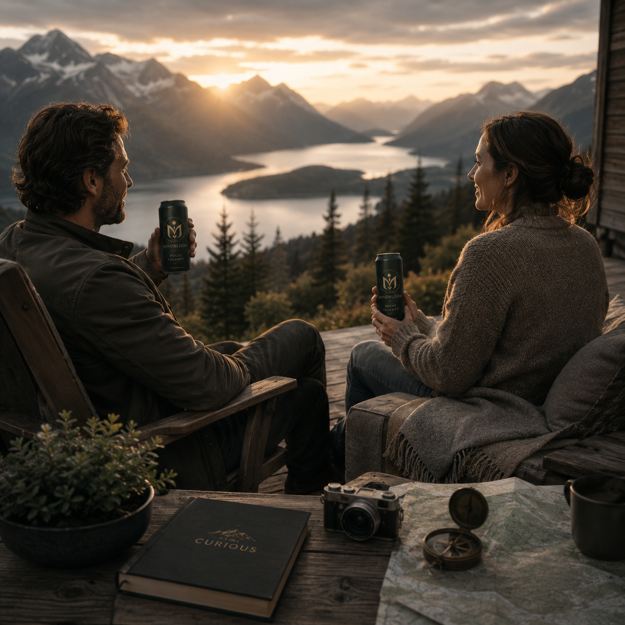 MindBloom: couple at mountain overlook